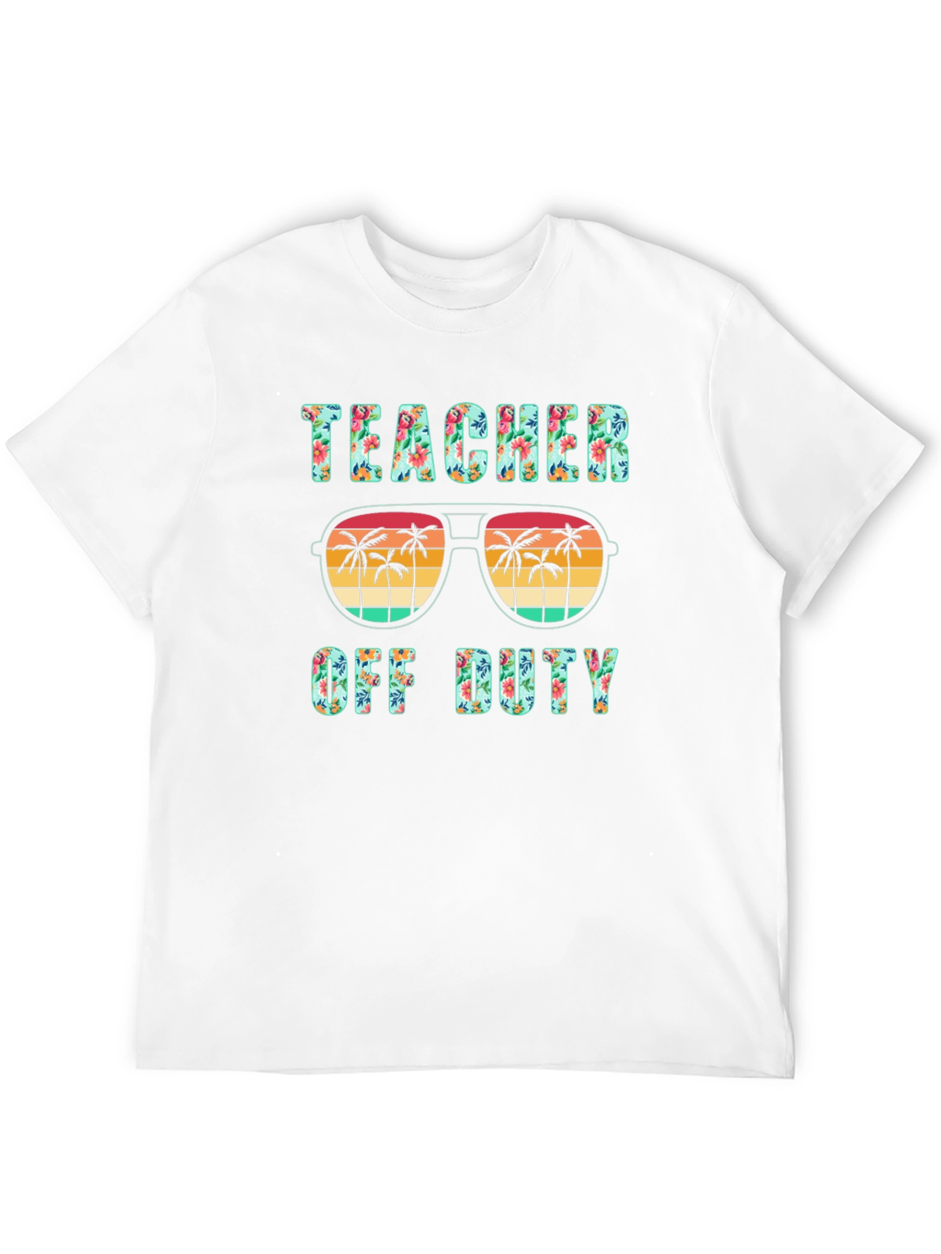 Teacher Off Duty Graphic T-Shirt - Summer Vacation