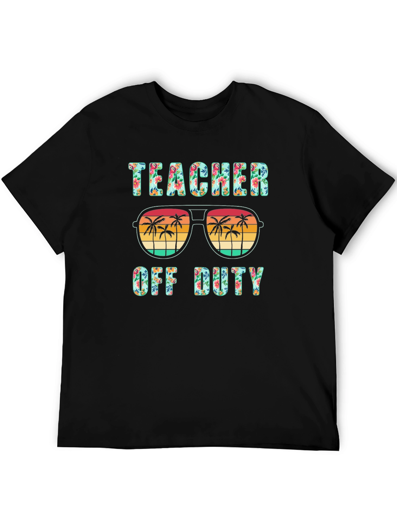 Teacher Off Duty Graphic T-Shirt - Summer Vacation