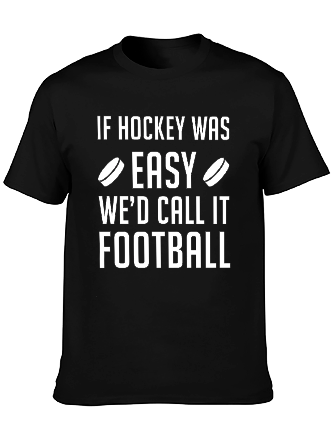 Hockey vs Football T-Shirt - Funny Sports Tee