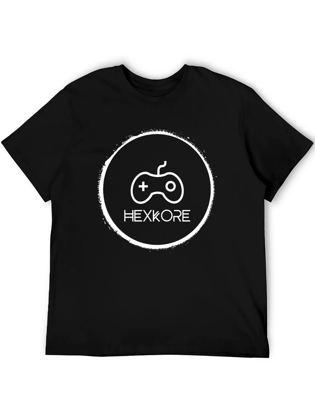 Hexkore Gaming T-Shirt - Black Cotton Blend