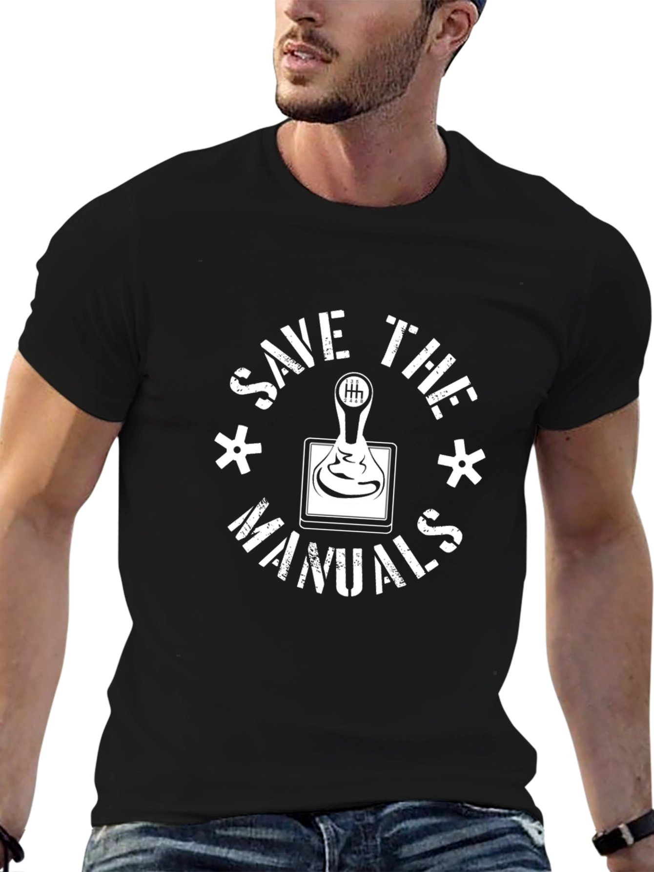Save the Manuals Graphic T-Shirt