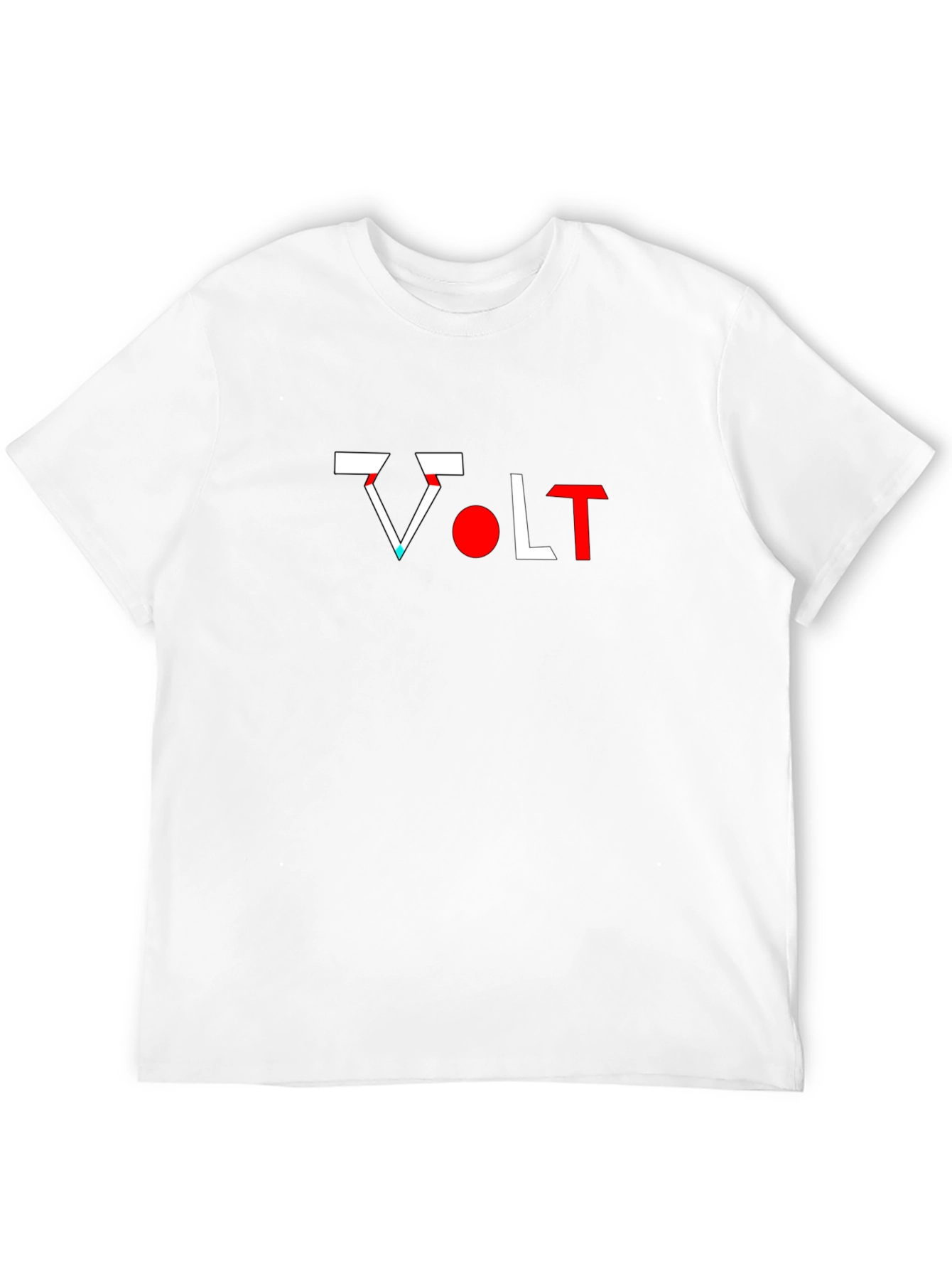 VOLT Graphic Print Black T-Shirt - Modern Streetwear