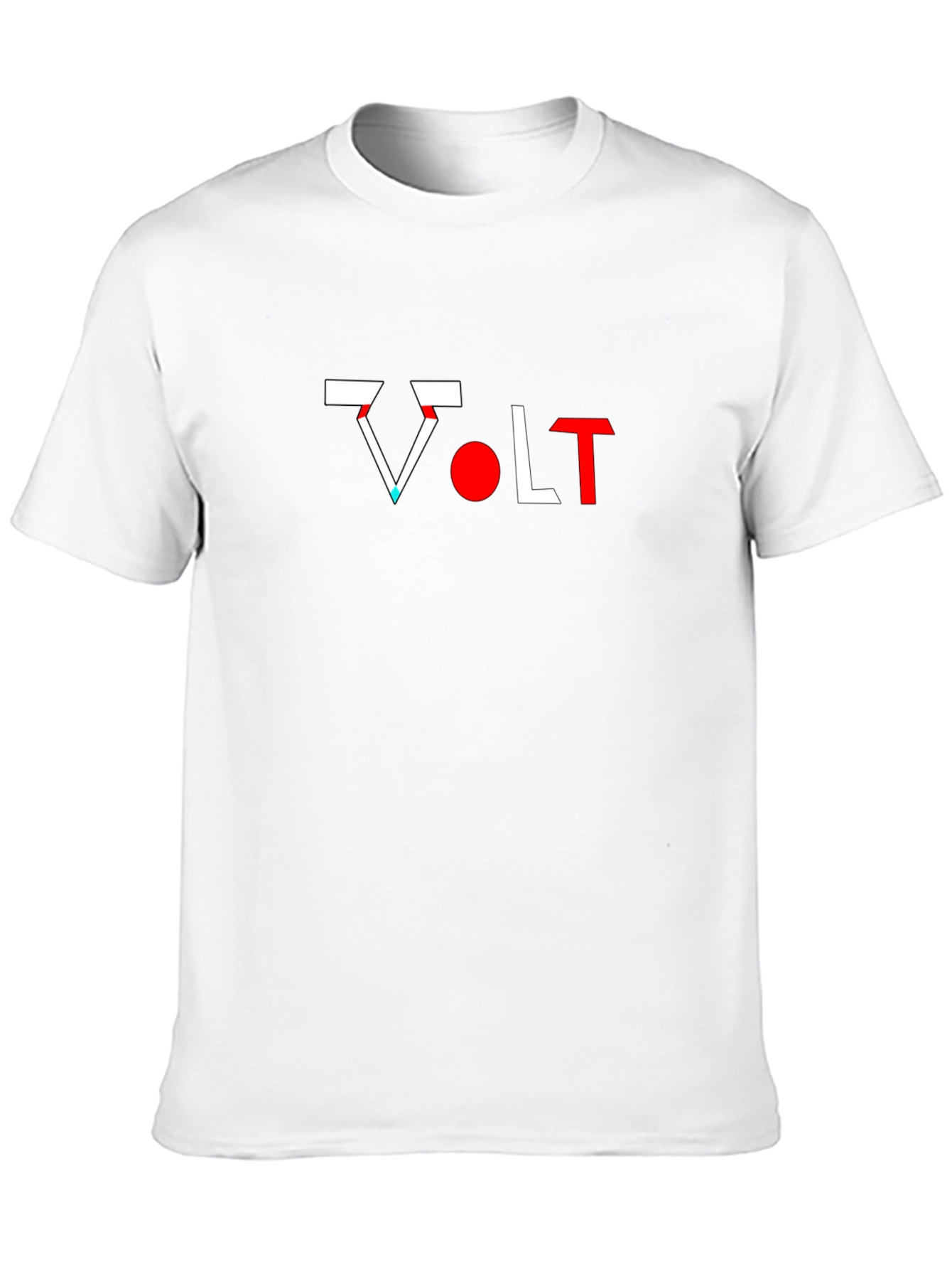 VOLT Graphic Print Black T-Shirt - Modern Streetwear