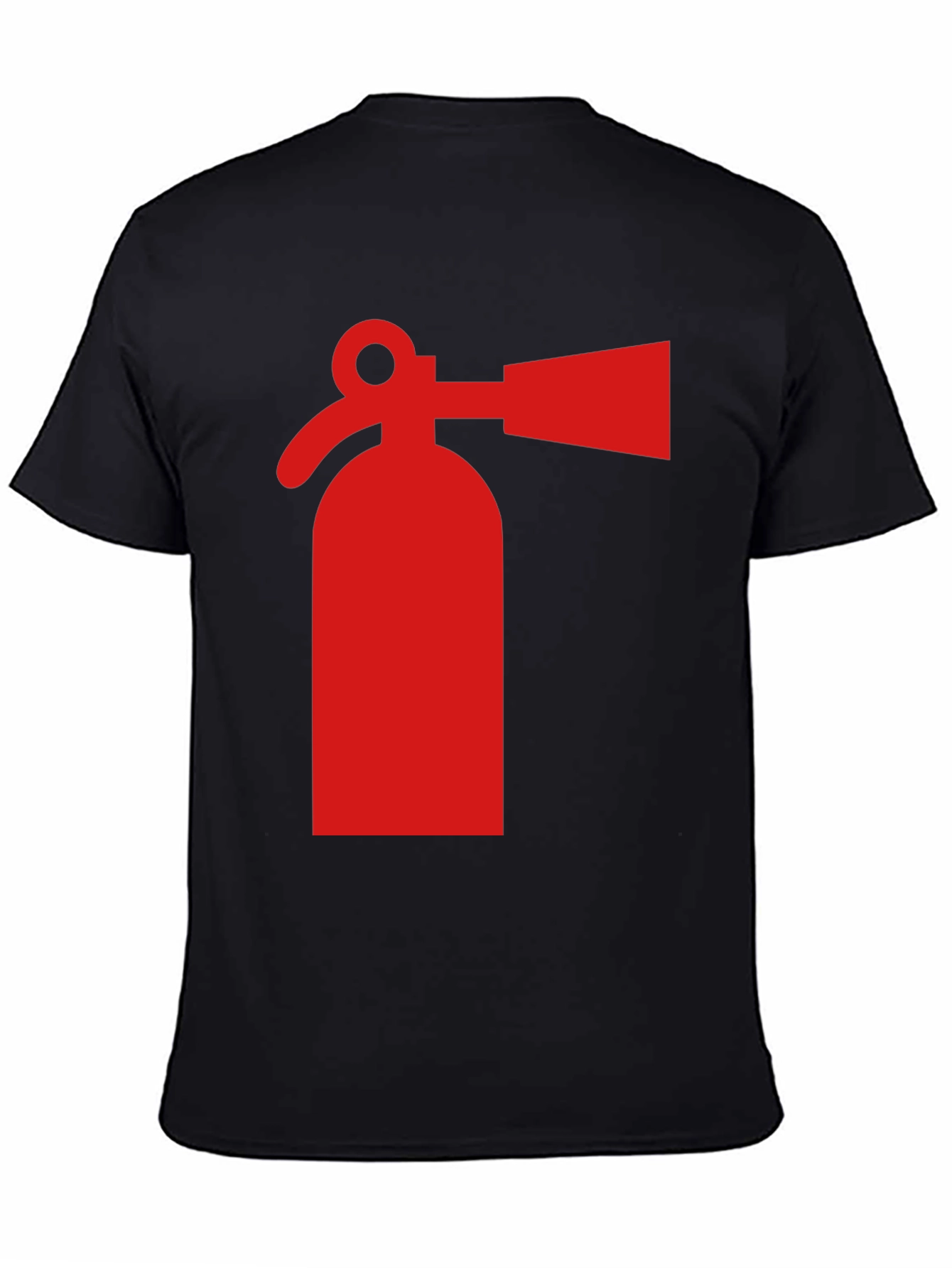 Fire Extinguisher Graphic Tee - Bold Statement Shirt