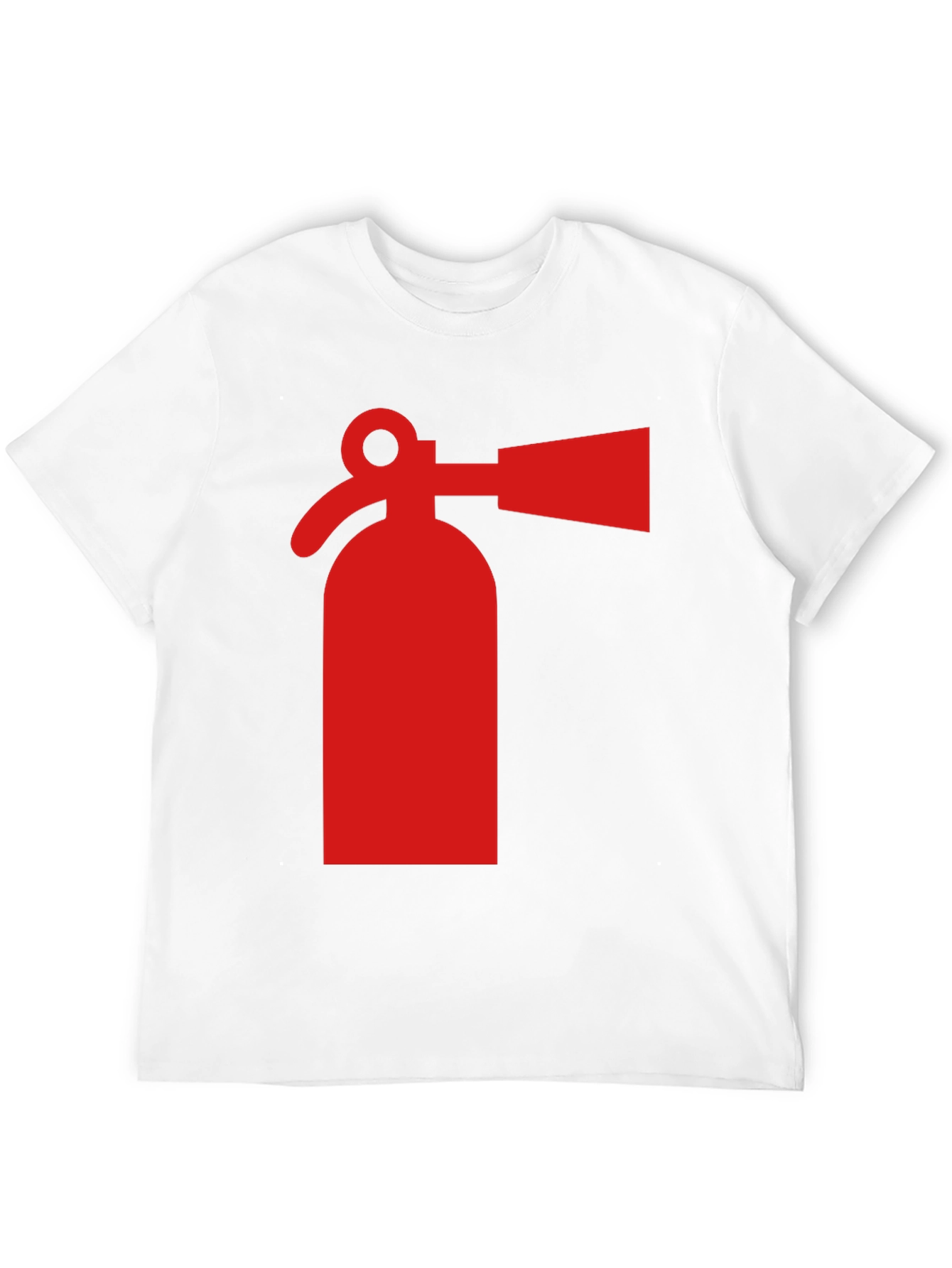 Fire Extinguisher Graphic Tee - Bold Statement Shirt
