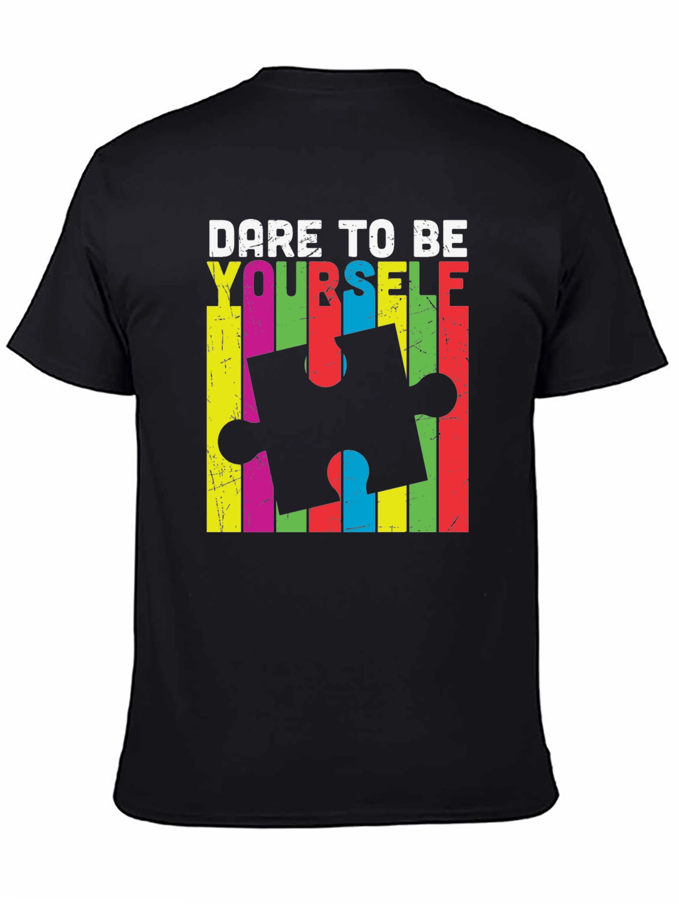 Dare to Be Yourself Autism Awareness T-Shirt