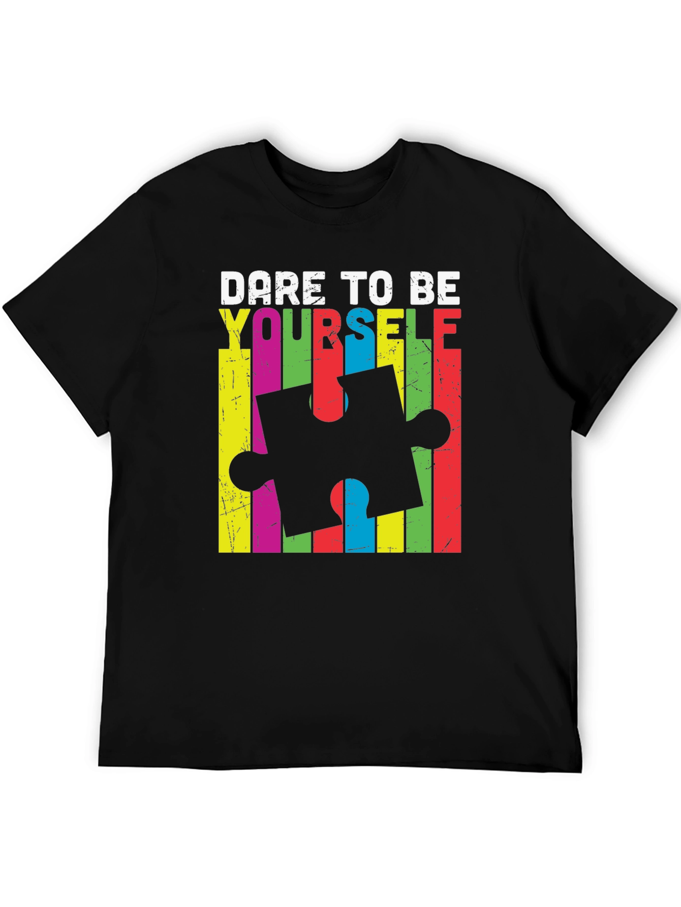 Dare to Be Yourself Autism Awareness T-Shirt