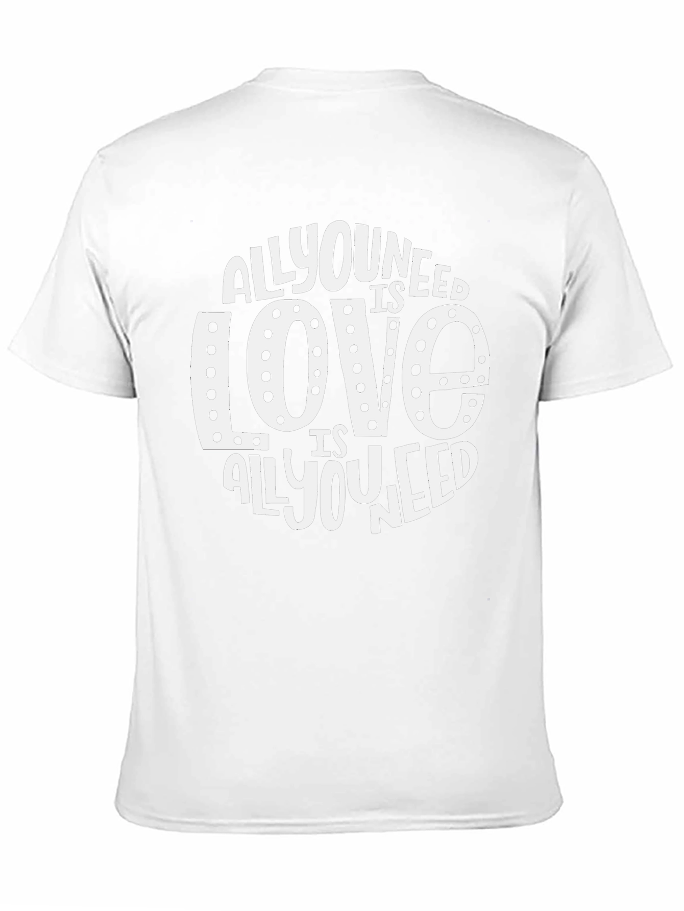 All You Need is Love T-Shirt - Black