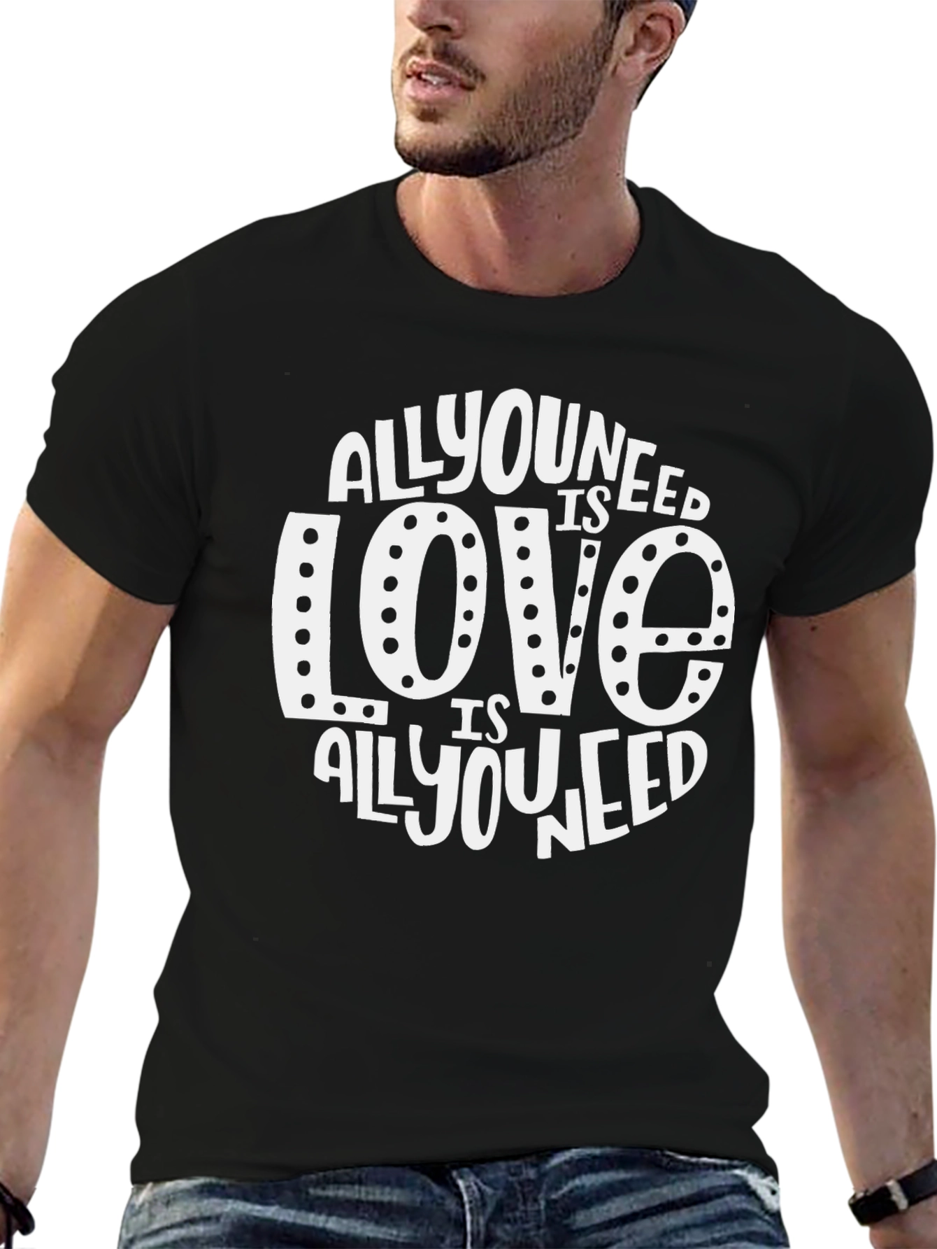 All You Need is Love T-Shirt - Black