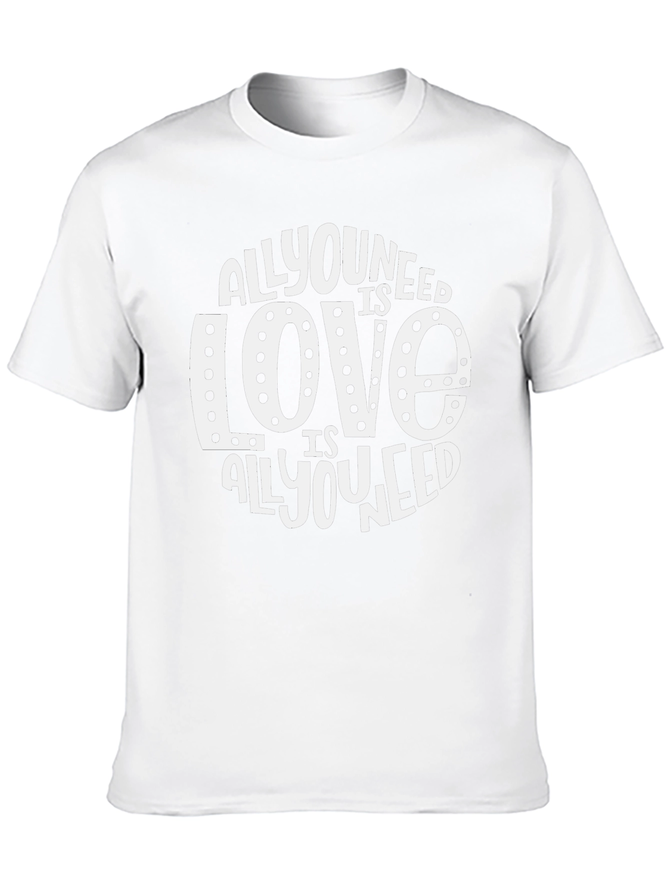 All You Need is Love T-Shirt - Black