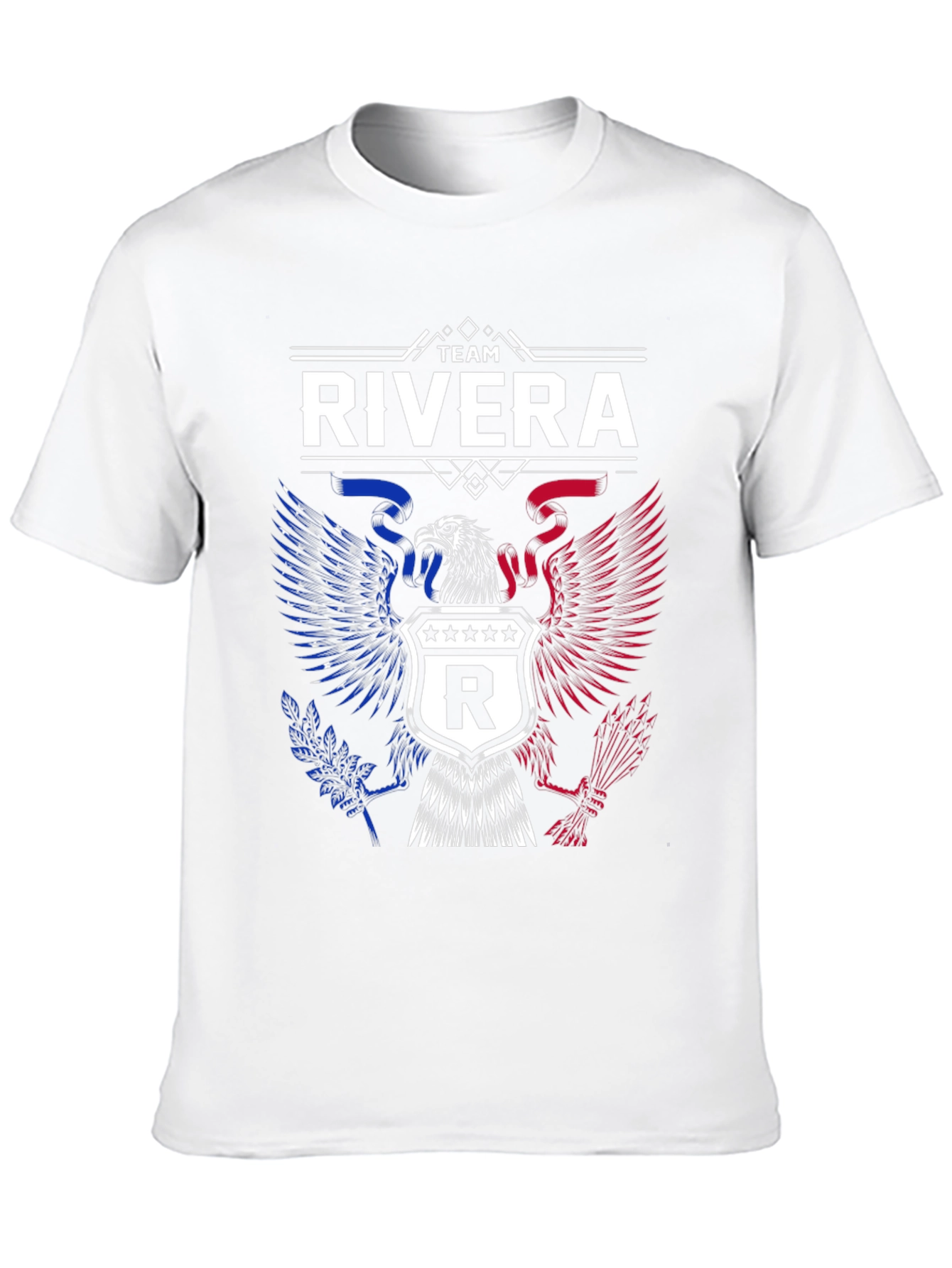 Team Rivera Eagle Crest Graphic T-Shirt