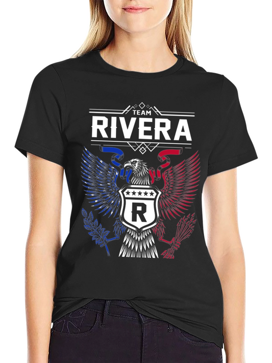 Team Rivera Eagle Crest Graphic T-Shirt