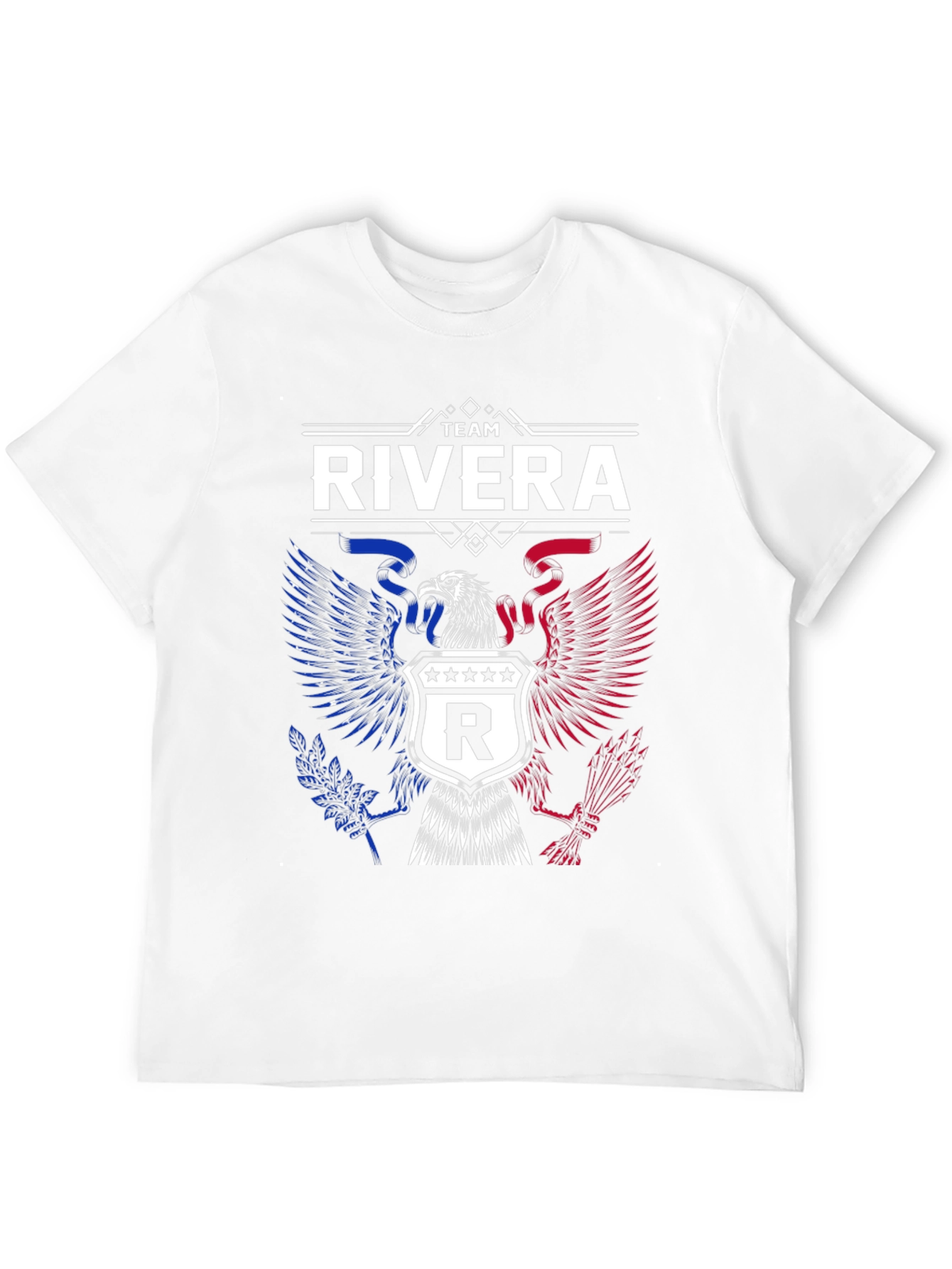 Team Rivera Eagle Crest Graphic T-Shirt
