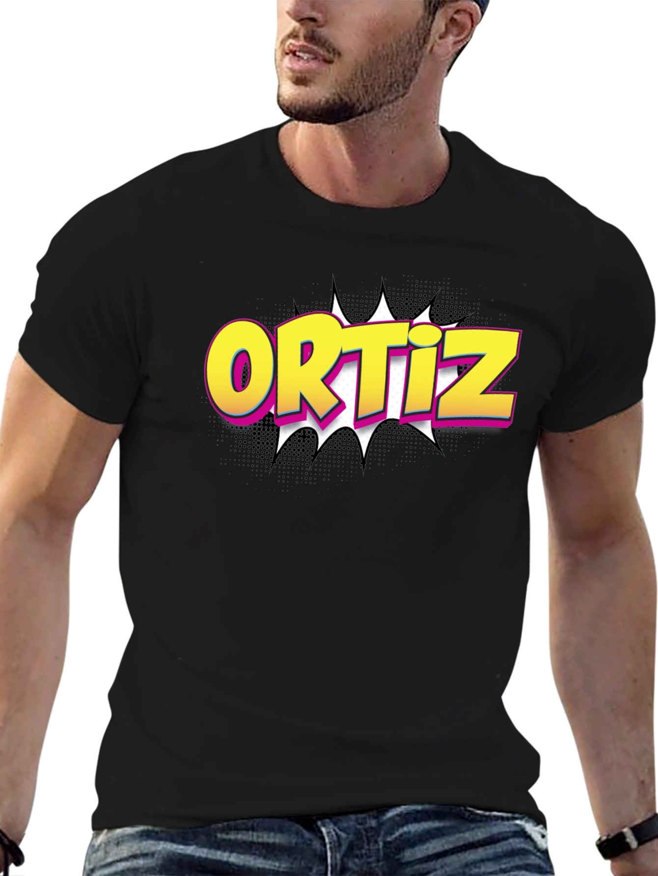 Ortiz Comic Style T-Shirt
