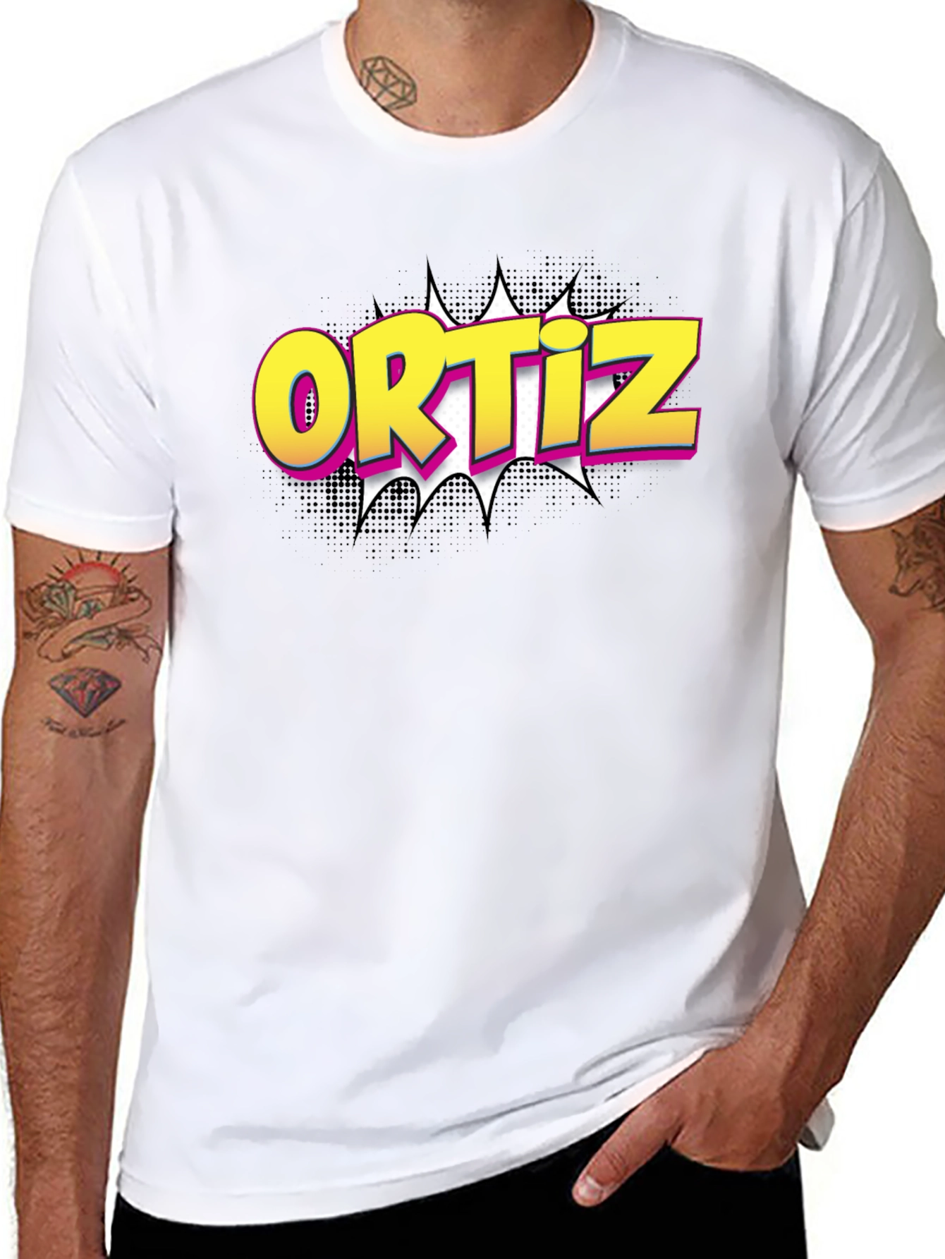 Ortiz Comic Style T-Shirt