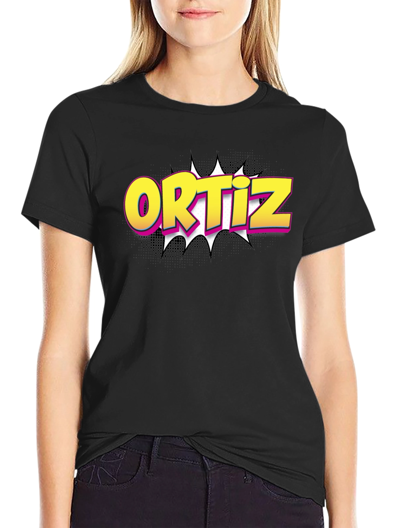 Ortiz Comic Style T-Shirt
