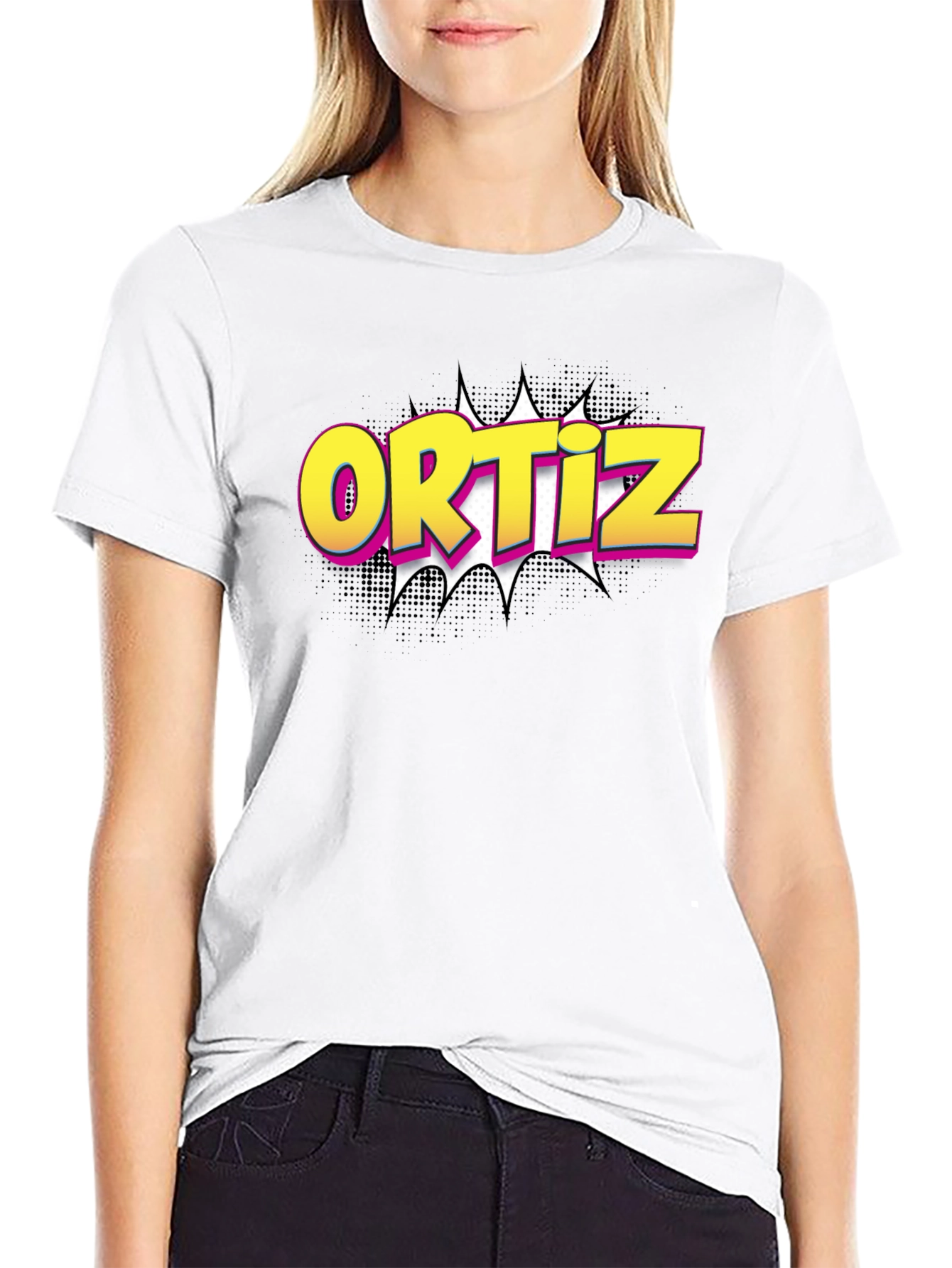 Ortiz Comic Style T-Shirt