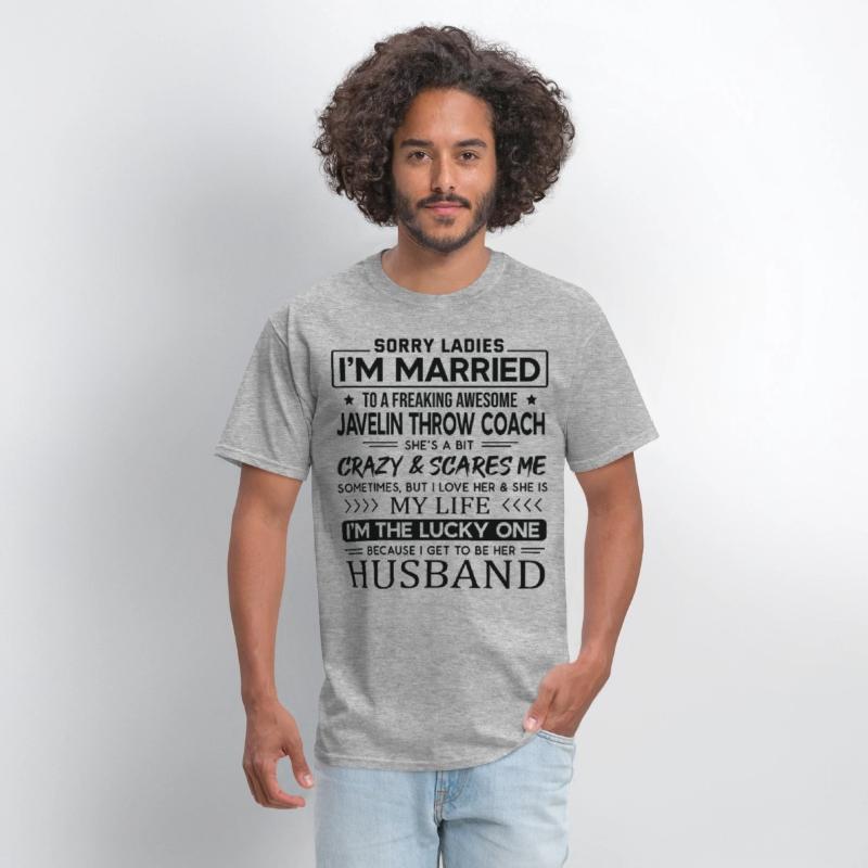 Javelin Throw Coach Funny Saying For Husband