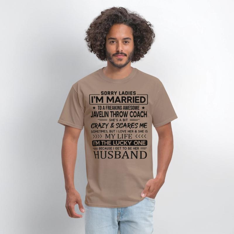 Javelin Throw Coach Funny Saying For Husband