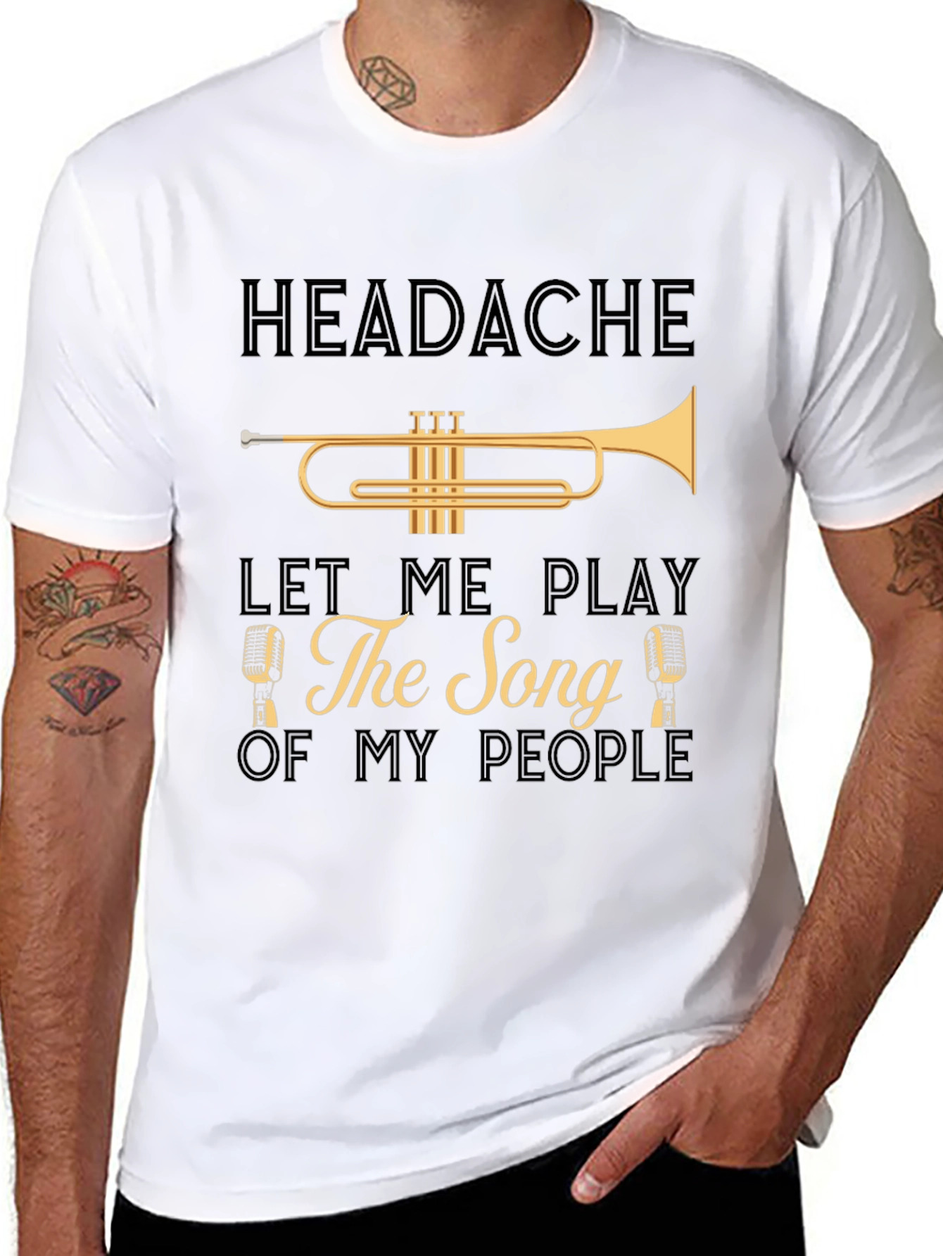 Headache Trumpet Song T-Shirt