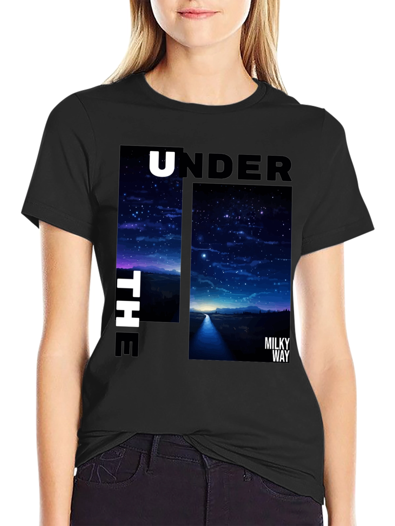 Under The Milky Way Graphic Tee