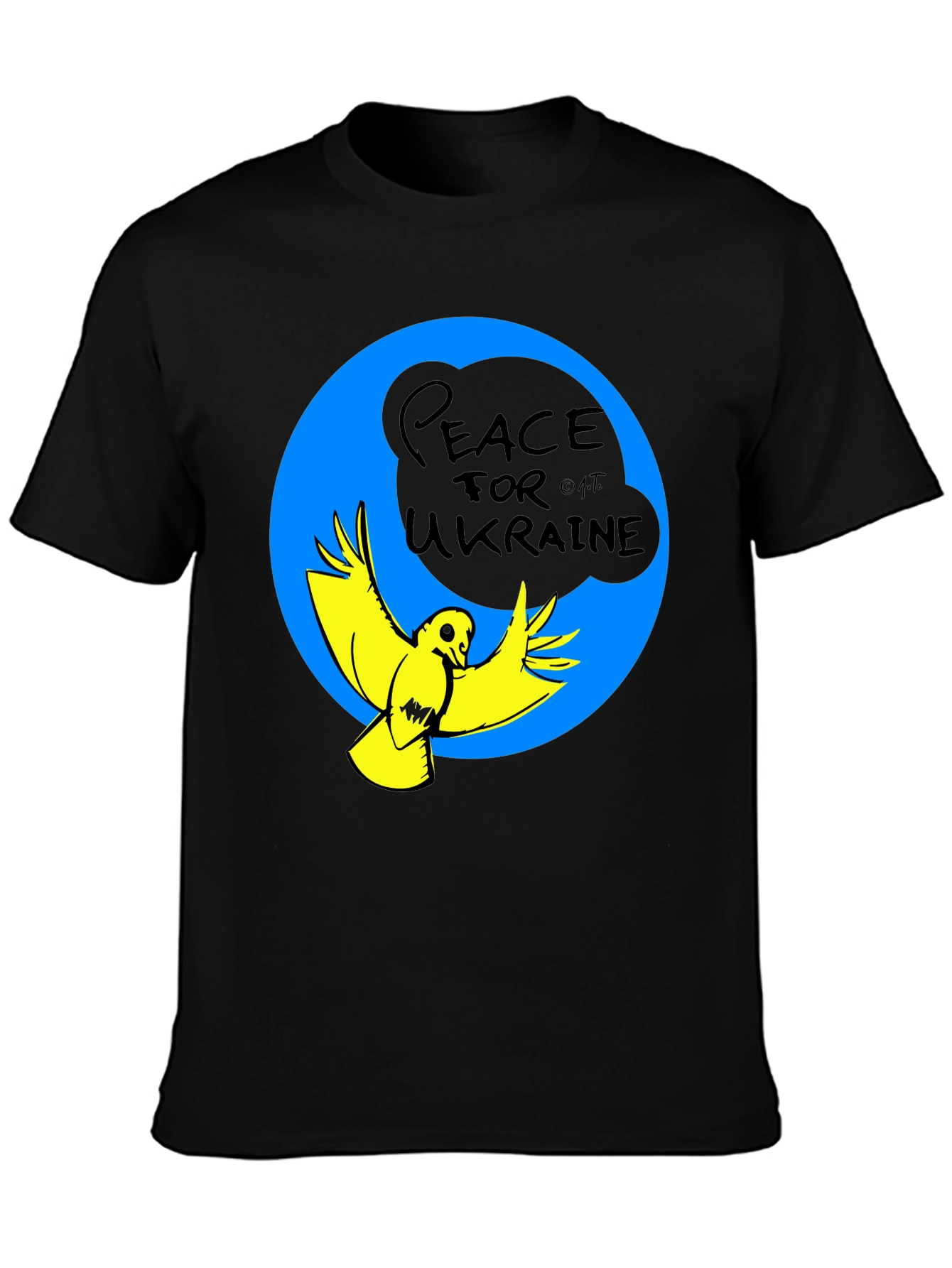 Peace for Ukraine T-Shirt - Dove Graphic Tee