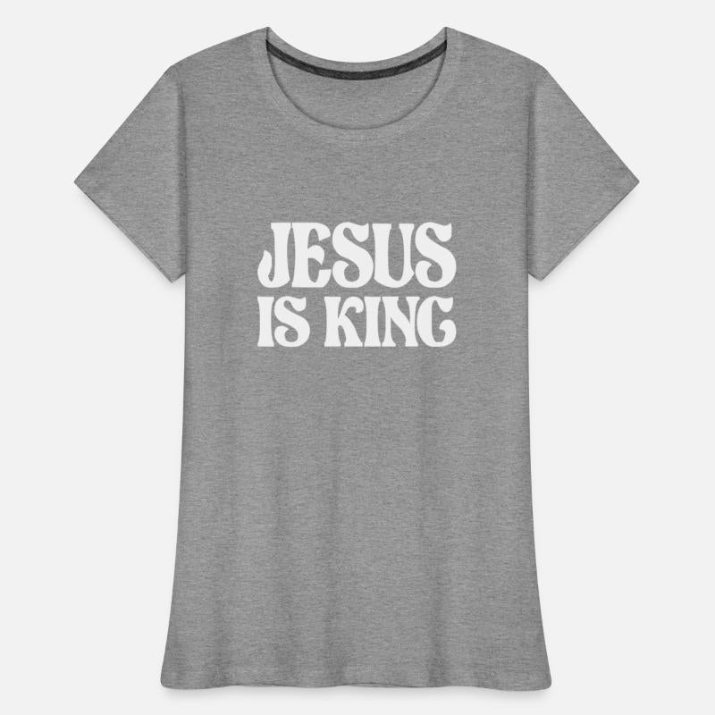 Jesus is King Christian Quote