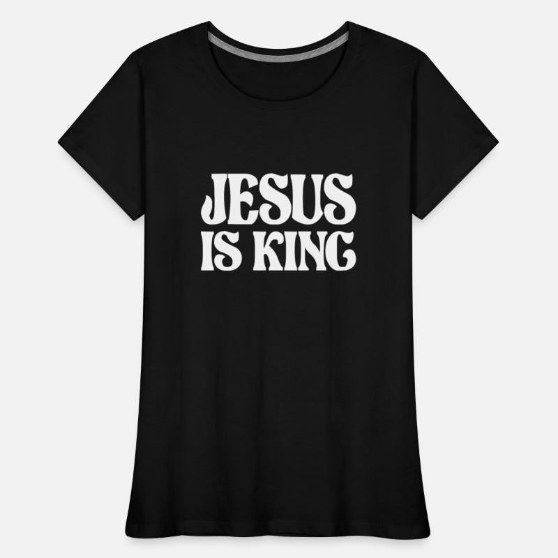 Jesus is King Christian Quote