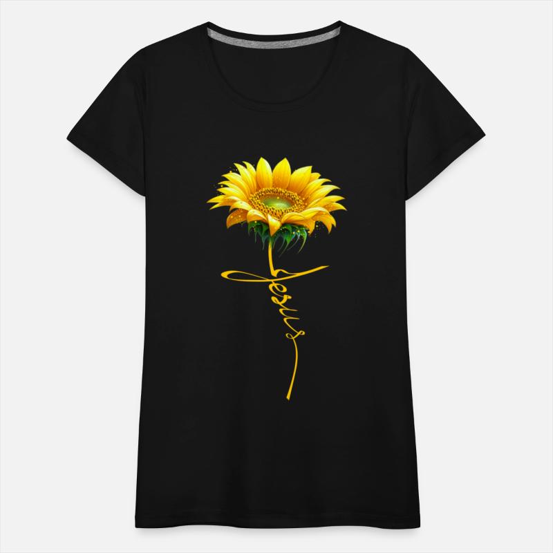Jesus Sunflower Spiritual Christian Faith