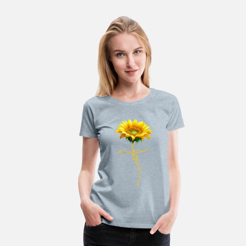 Jesus Sunflower Spiritual Christian Faith