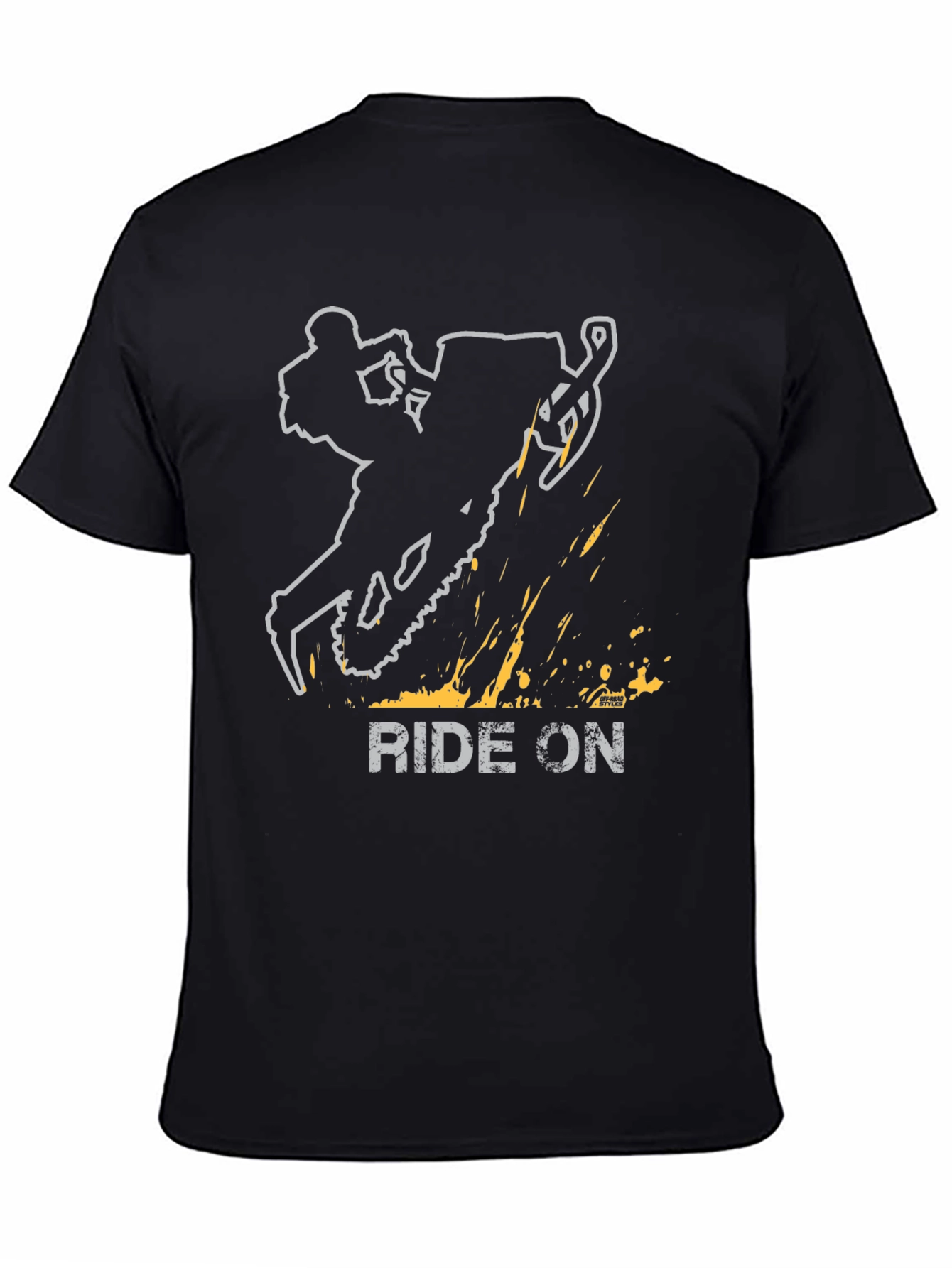 Ride On Snowmobile Graphic T-Shirt