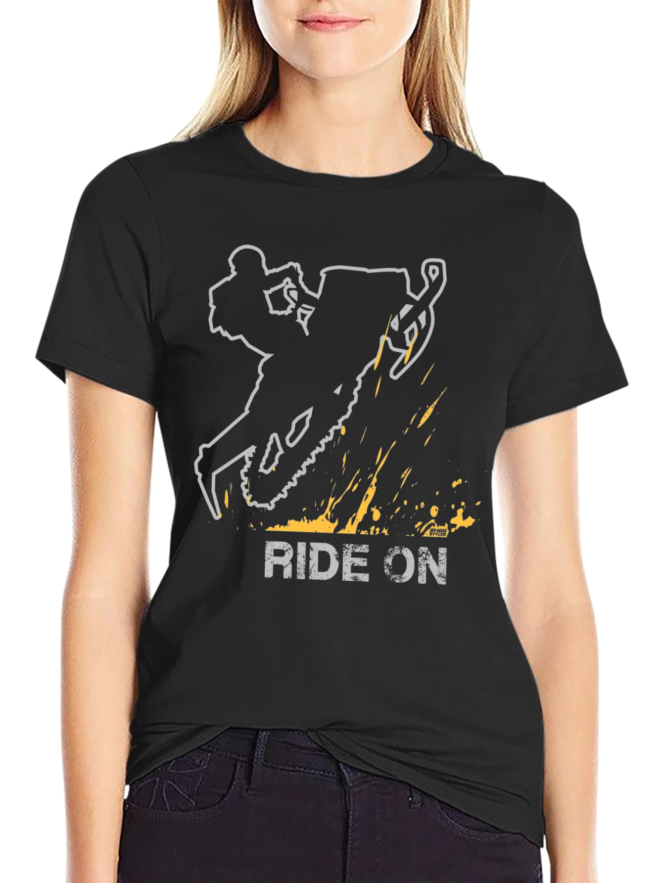 Ride On Snowmobile Graphic T-Shirt