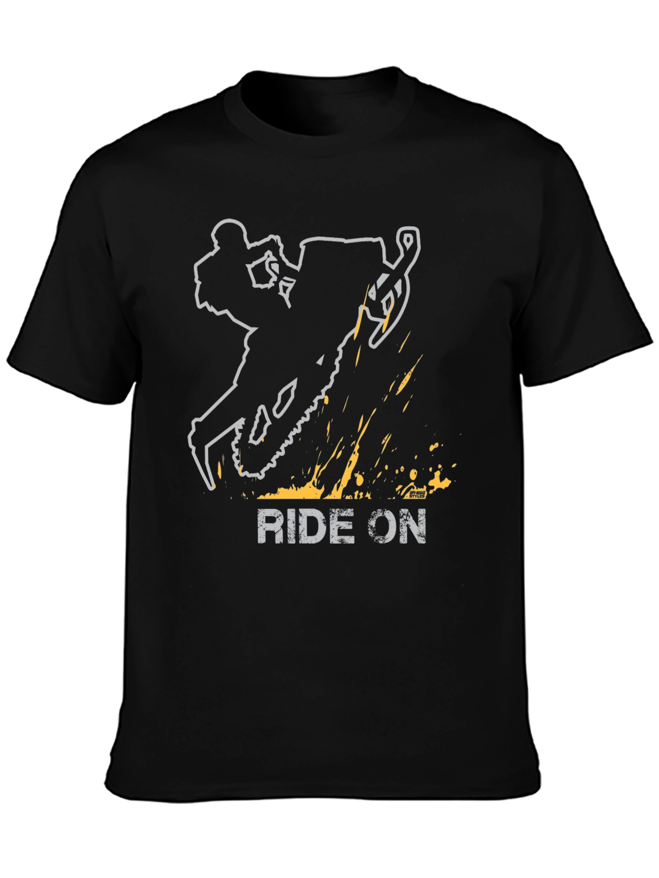 Ride On Snowmobile Graphic T-Shirt