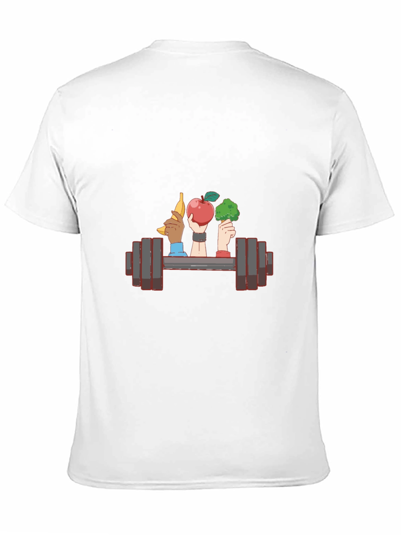 Fitness & Nutrition T-Shirt - Gym and Healthy Eating