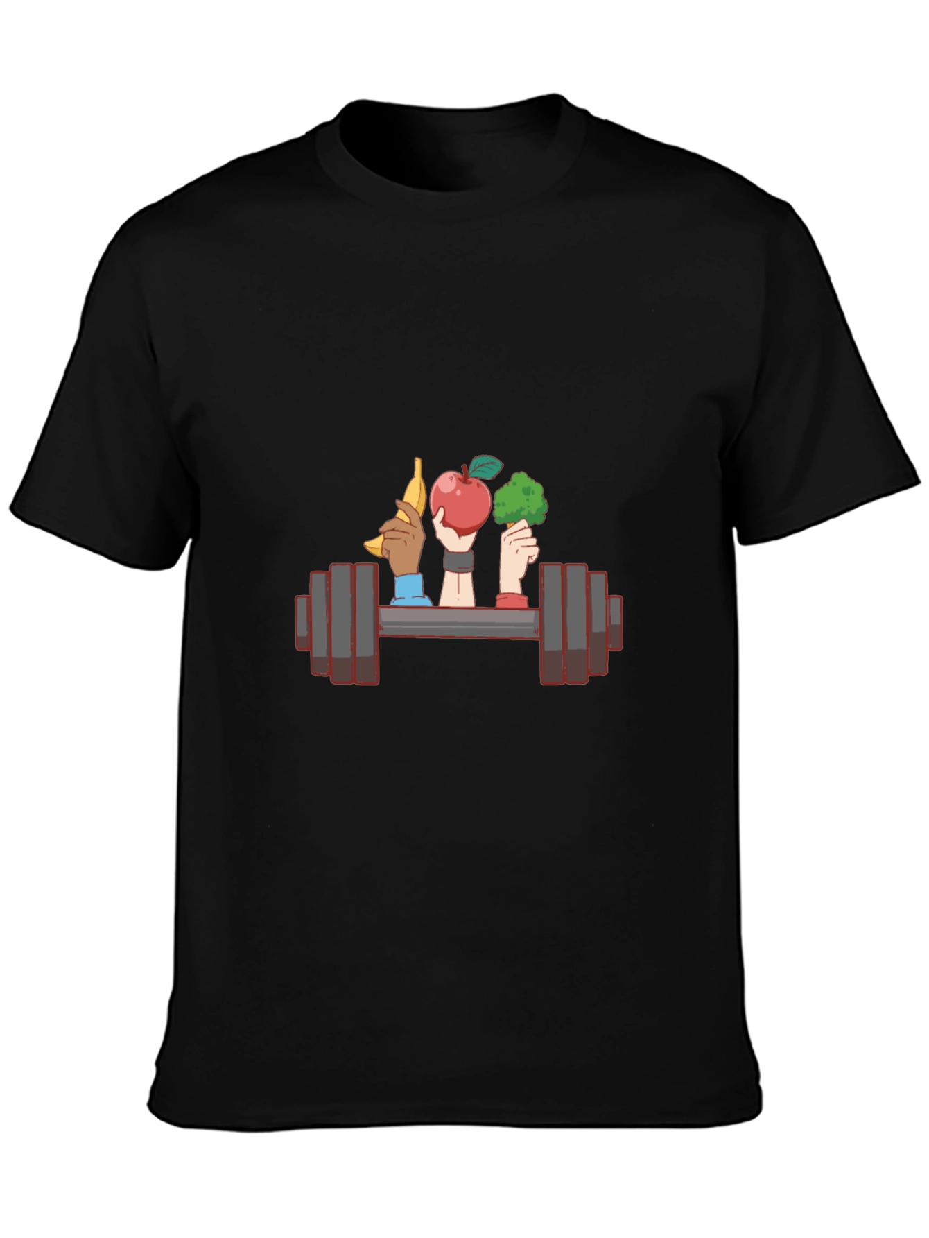 Fitness & Nutrition T-Shirt - Gym and Healthy Eating