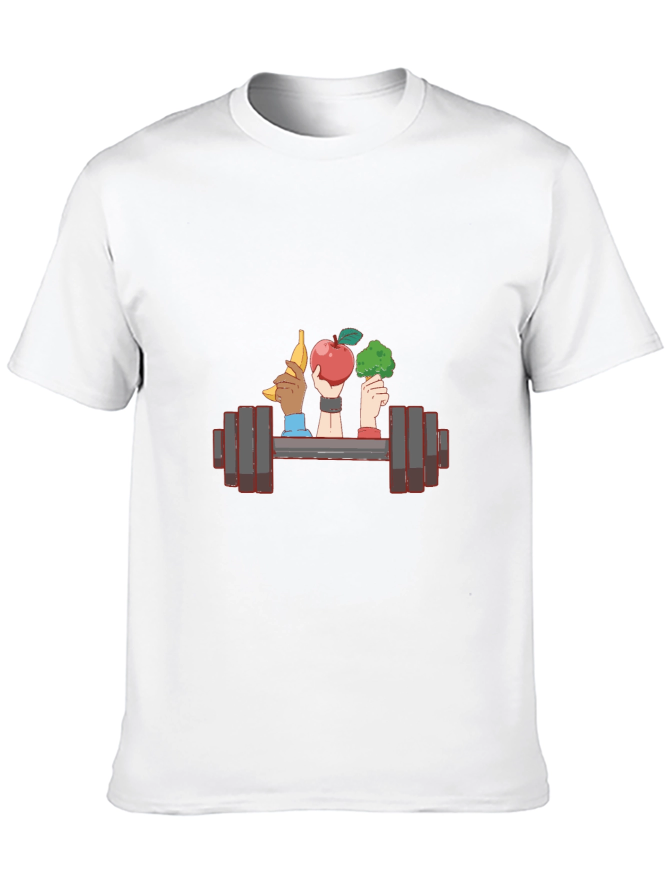 Fitness & Nutrition T-Shirt - Gym and Healthy Eating