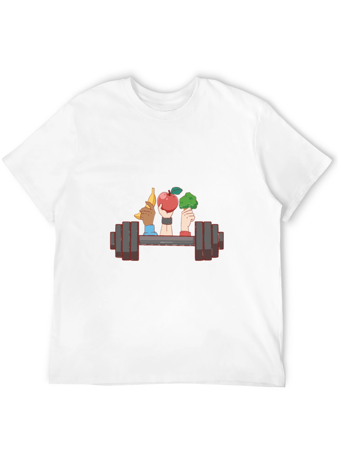 Fitness & Nutrition T-Shirt - Gym and Healthy Eating