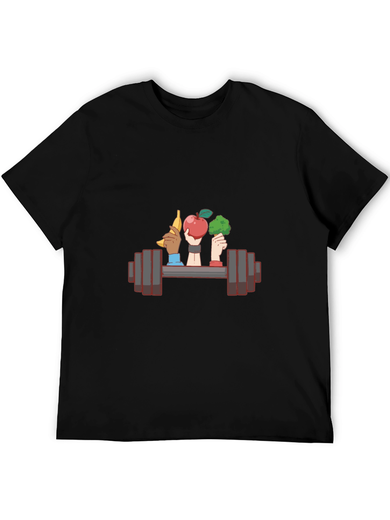 Fitness & Nutrition T-Shirt - Gym and Healthy Eating