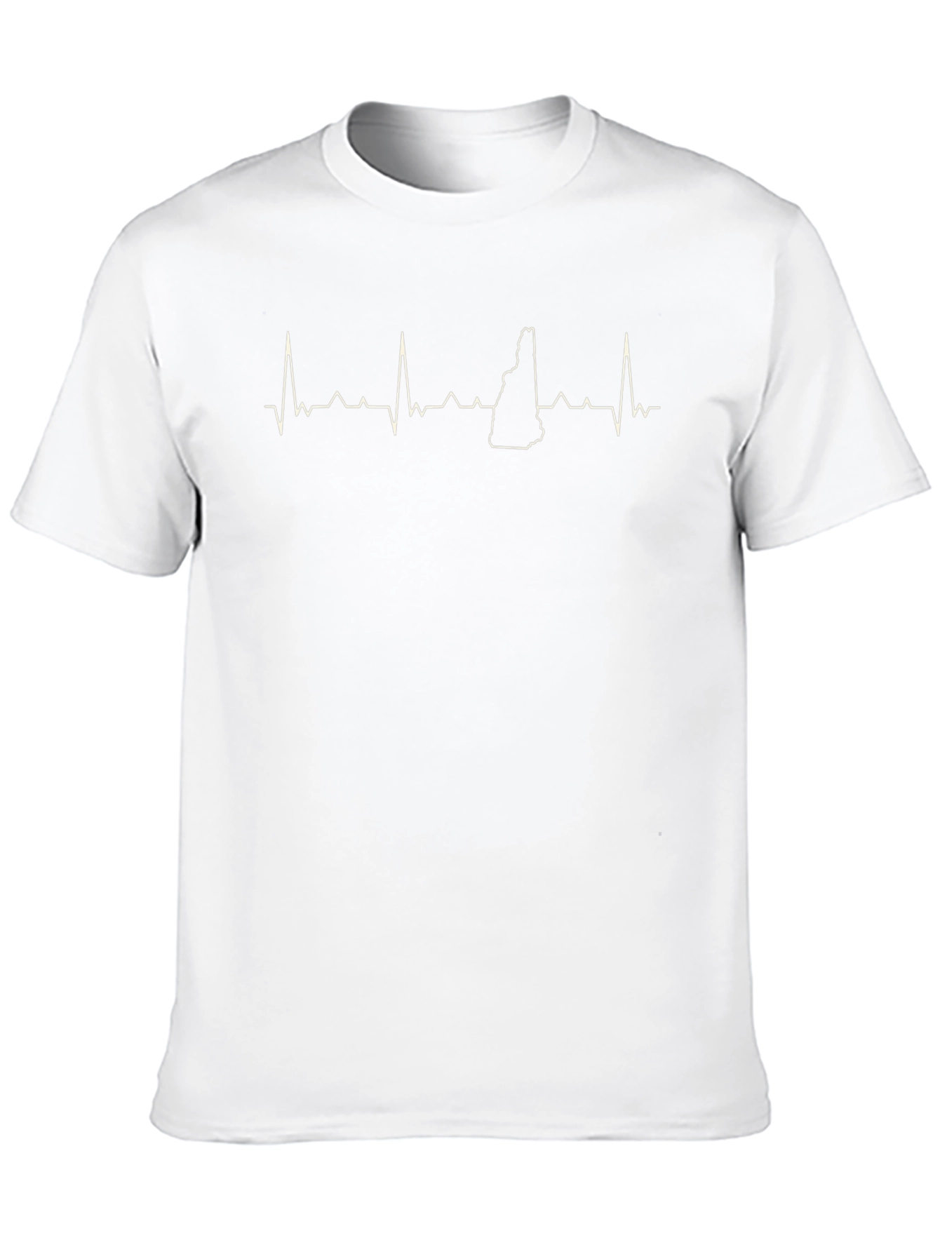 New Hampshire Heartbeat T-Shirt - State Pride Tee