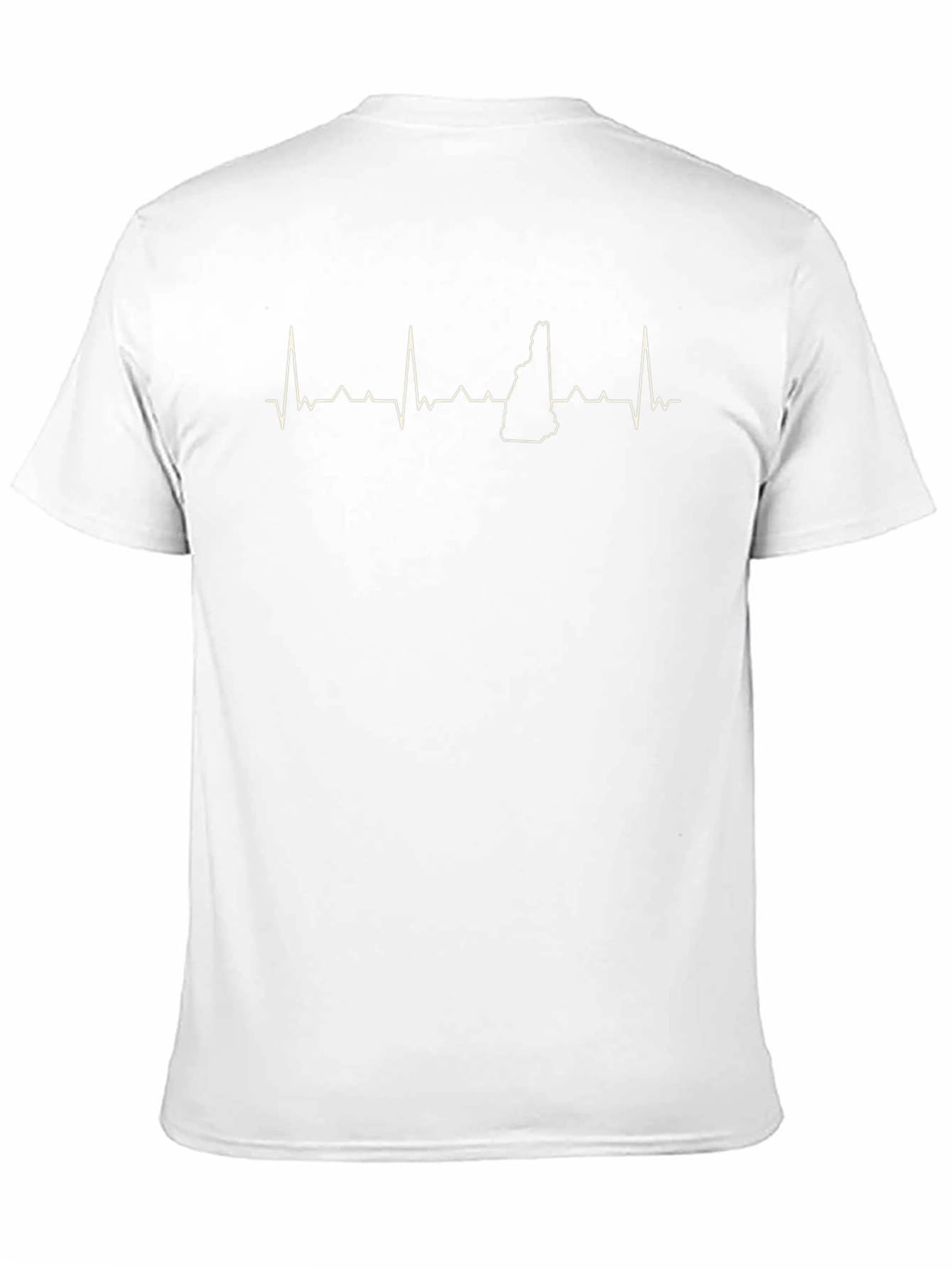 New Hampshire Heartbeat T-Shirt - State Pride Tee