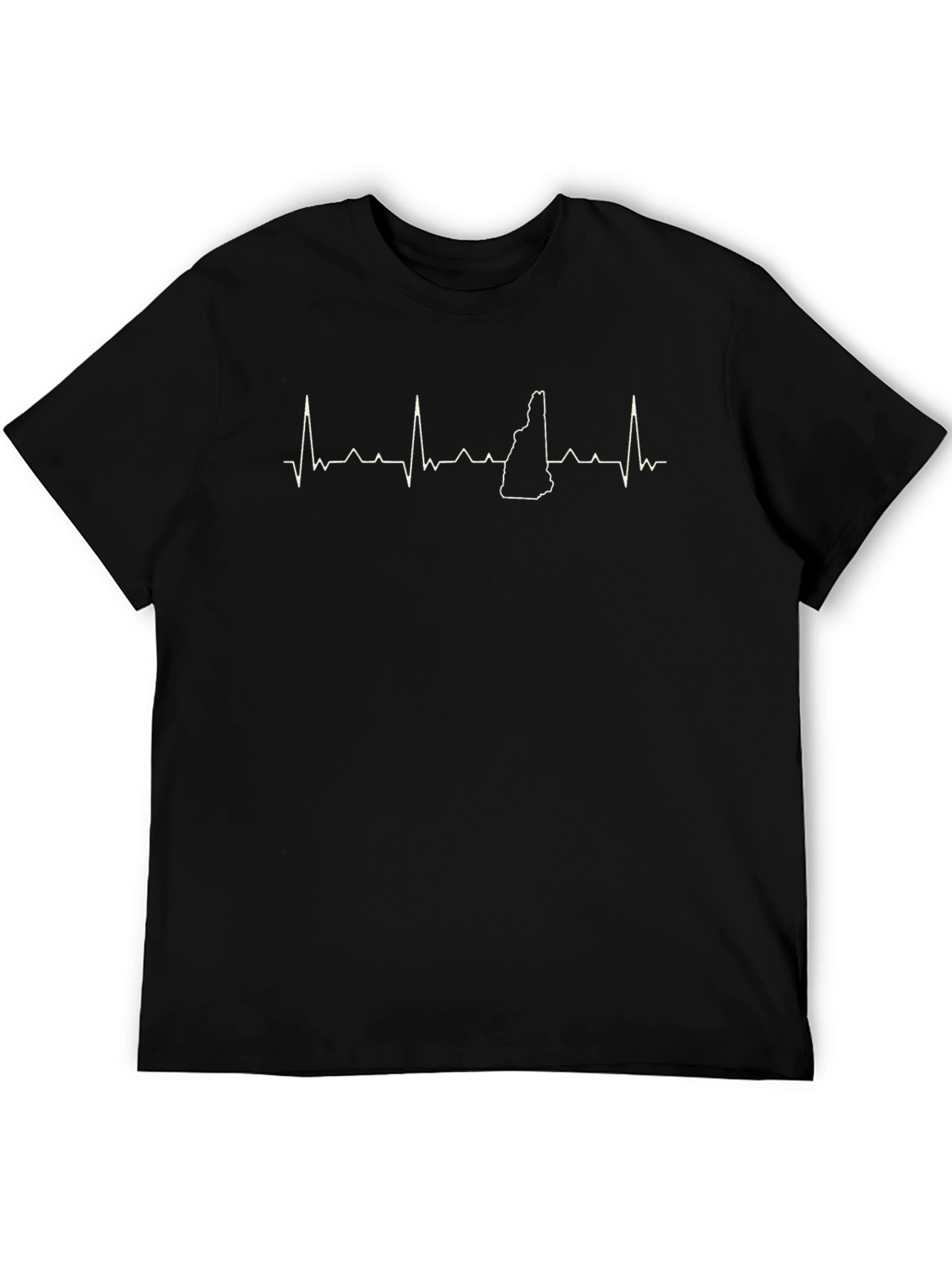 New Hampshire Heartbeat T-Shirt - State Pride Tee