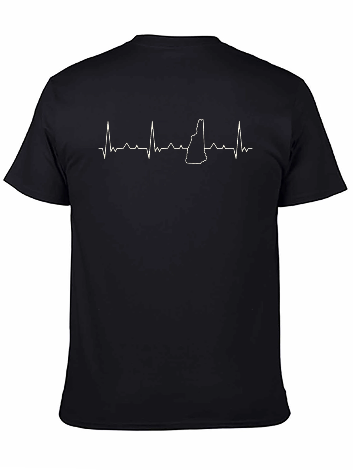 New Hampshire Heartbeat T-Shirt - State Pride Tee