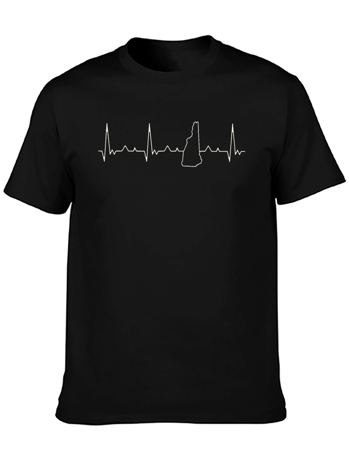 New Hampshire Heartbeat T-Shirt - State Pride Tee