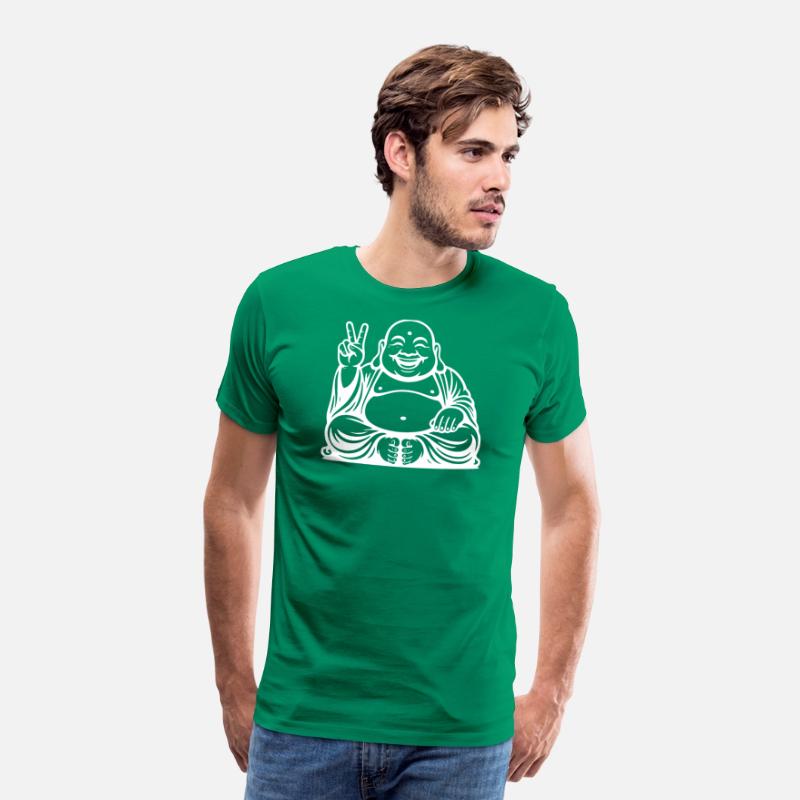 Joyful Buddha Peace Symbol Design