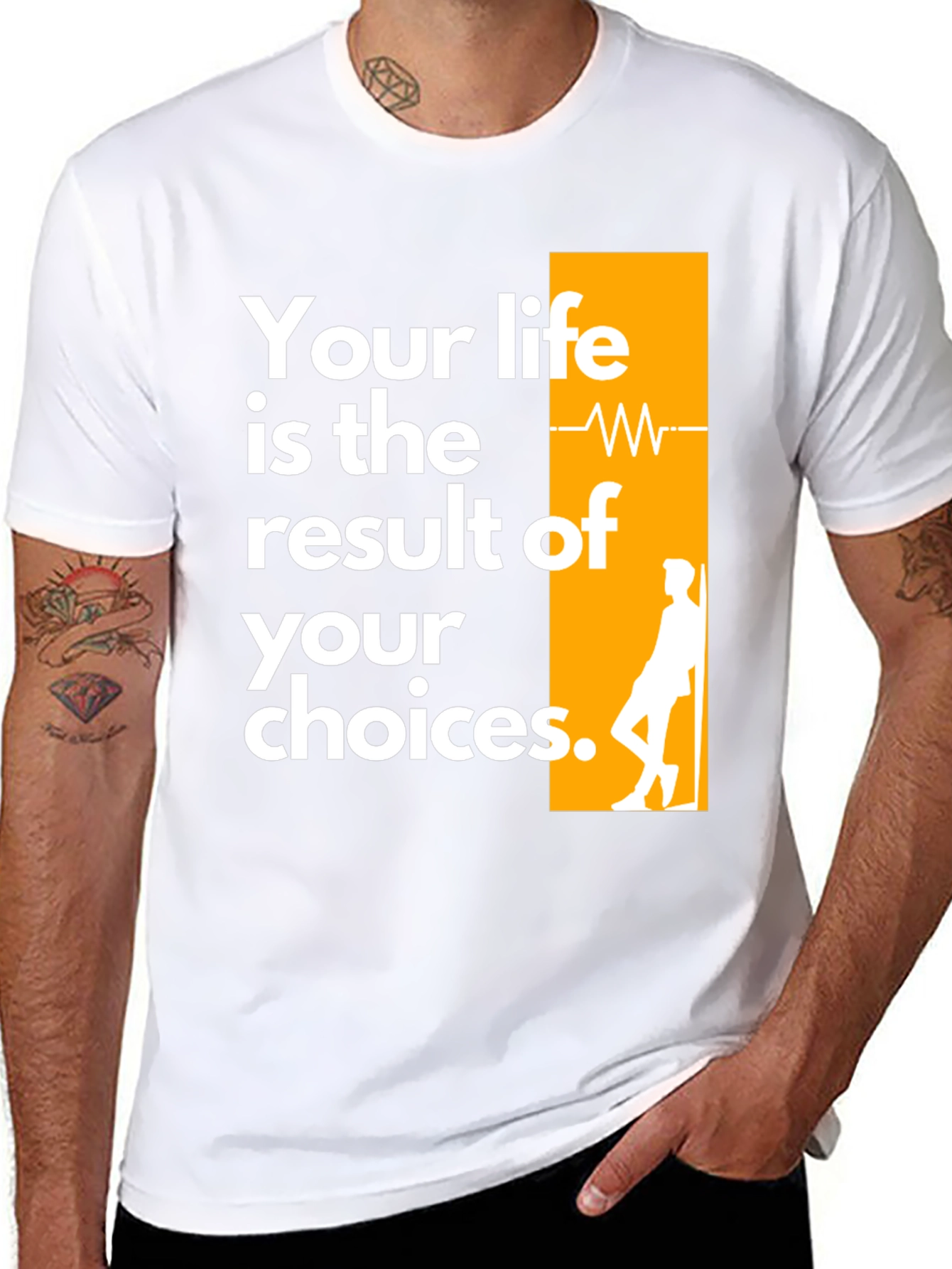 Life Choices Graphic Tee - Inspirational T-Shirt