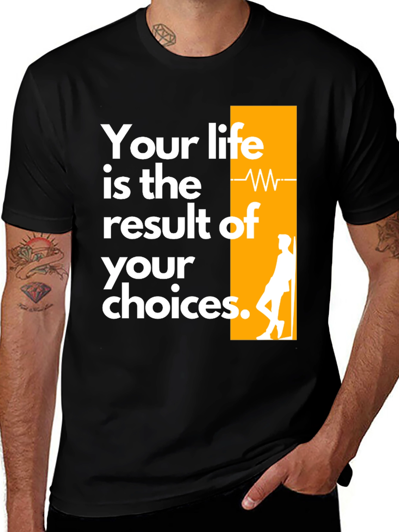 Life Choices Graphic Tee - Inspirational T-Shirt