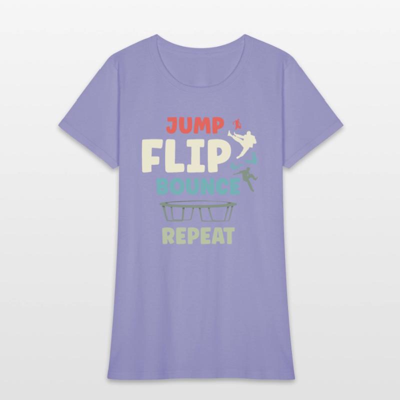 Jump Flip Bounce Repeat Trampoliner Trampoline