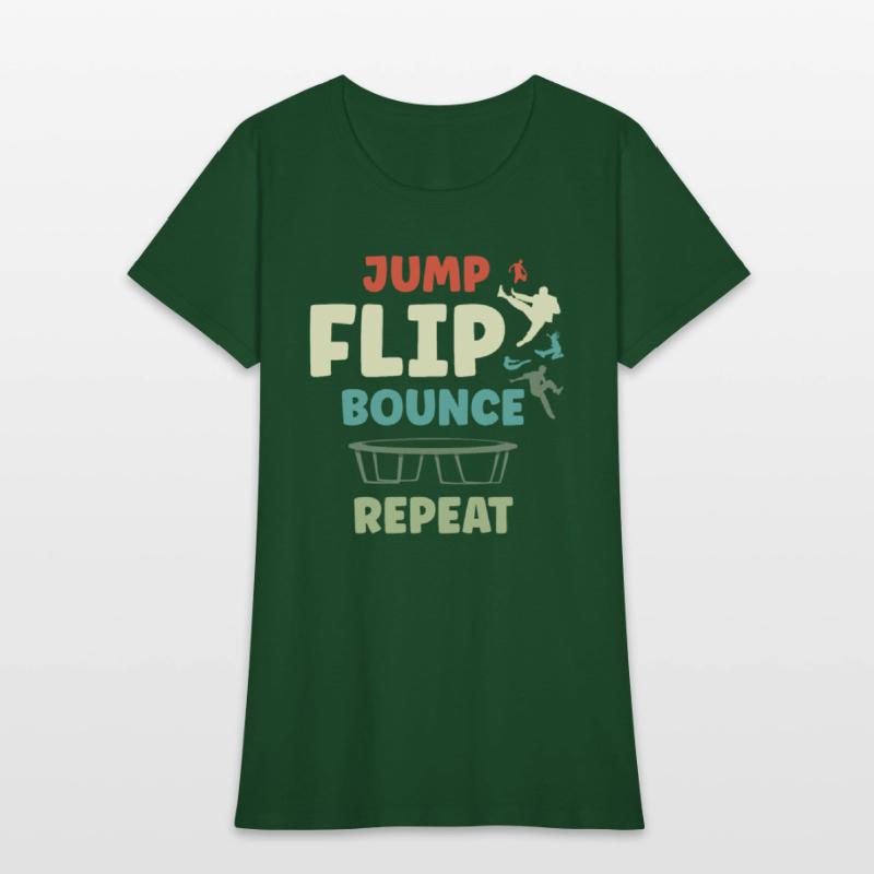 Jump Flip Bounce Repeat Trampoliner Trampoline