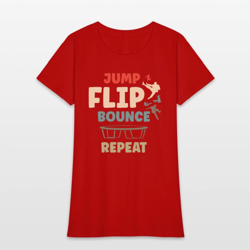 Jump Flip Bounce Repeat Trampoliner Trampoline