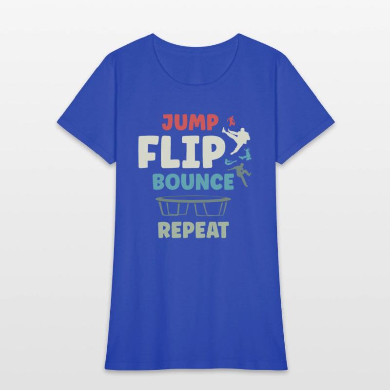 Jump Flip Bounce Repeat Trampoliner Trampoline